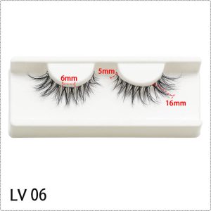 Wispy Segment Eyelashes Extension