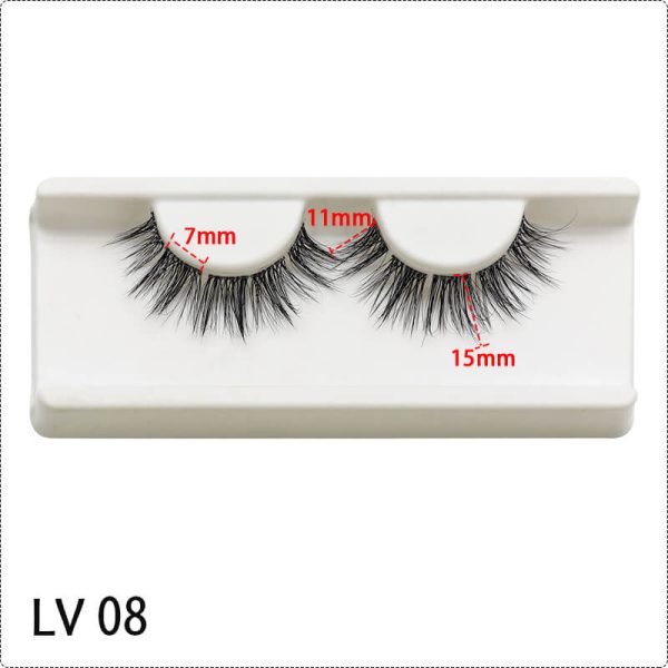 False Mink Segment Eyelashes