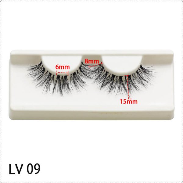 Invisible Segment Eyelashes